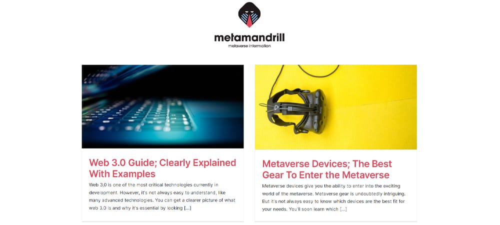 blog tecnologici metamandrill