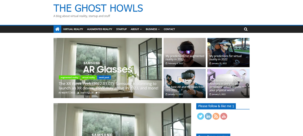 tech blogs the ghost howls