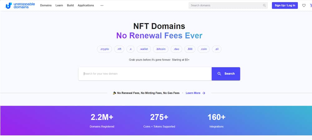 acheter guide nft nom de domaine nft