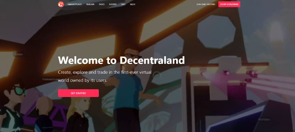 guia de jogo nft decentraland