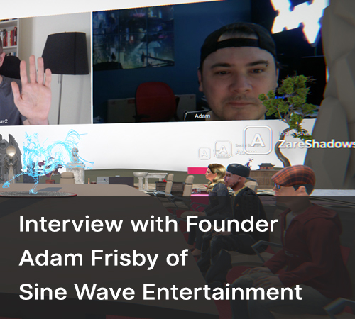 Interview mit dem Gründer Adam Frisby von Sine Wave Entertainment