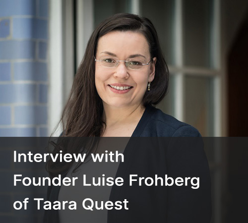 Entrevista com a fundadora Luise Frohberg da Taara Quest