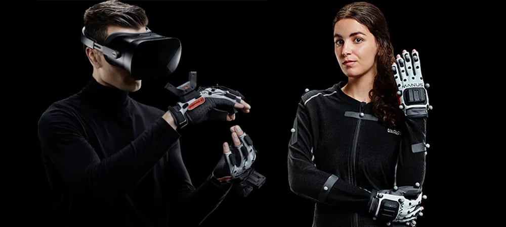 virtual reality gloves