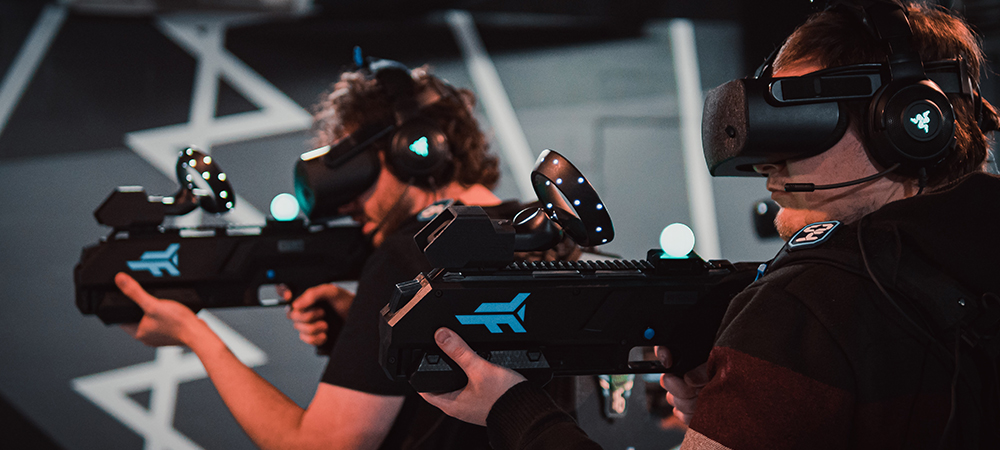 arma de realidade virtual