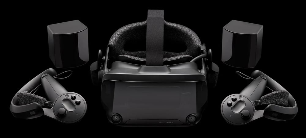 index de valve de réalité virtuelle