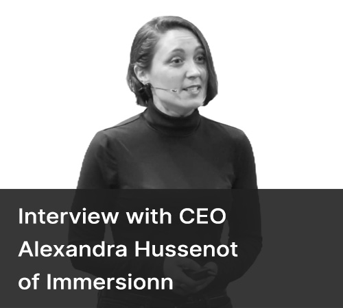 Interview with CEO Alexandra Hussenot of Immersionn
