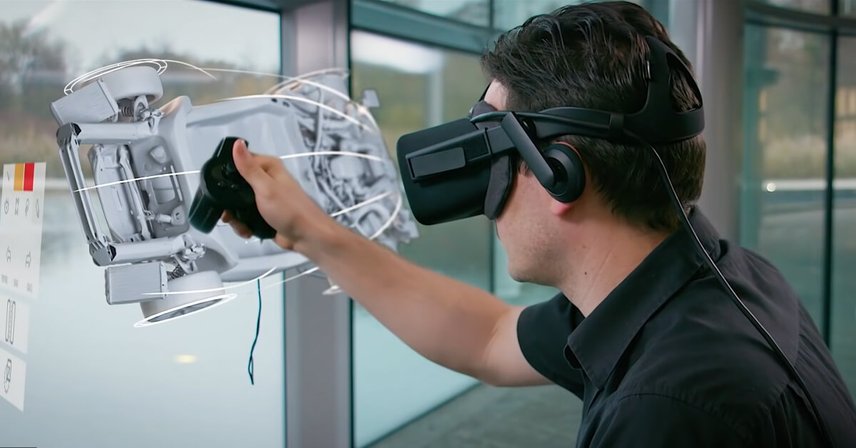 indústrias de realidade virtual