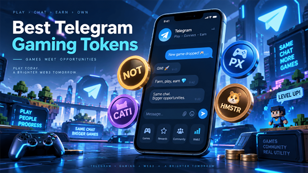Best Telegram Gaming Tokens to Put on a Watchlist